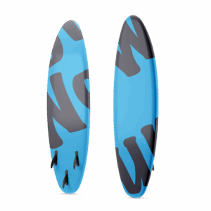 Blue surfboard